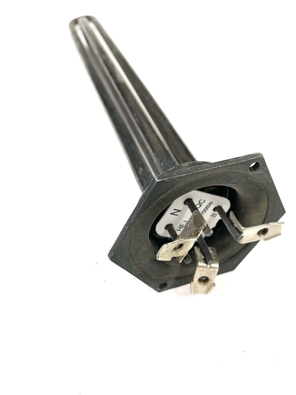 Блок масляных ТЭН- резьба 1 ¼, 2,0 кВт (1,2+0,8) 220V, L=30см — габаритный чертёж и характеристики