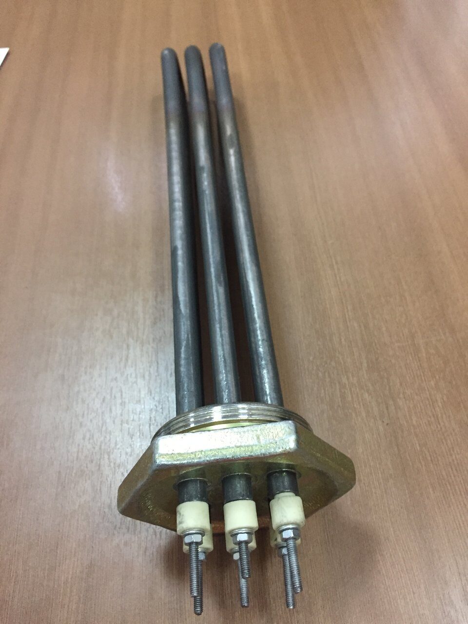 Блок тэнов G2,5", 15000Вт,L=450mm(3ТЭНх5,0кВт)нерж.220/380В — габаритный чертёж и характеристики