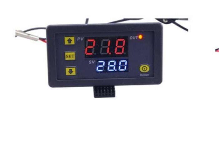 Цифровой контроллер температуры W3230, AC110-220V , светодиодный дисплеем — дополнительное фото / маркировка