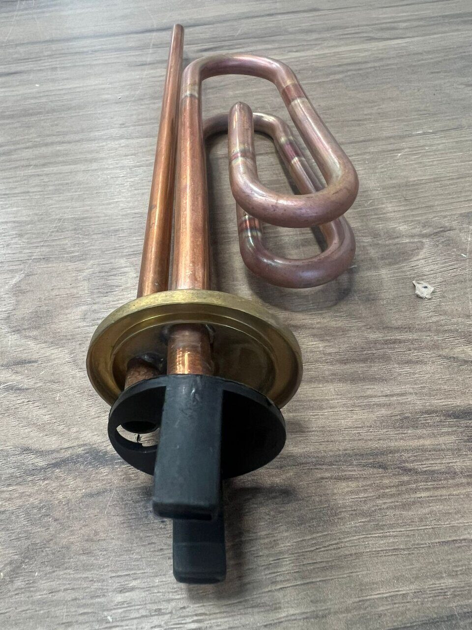 Медный тэн RCA 2,0 кВт/220 В, взаимозамена 65109887 — габаритный чертёж и характеристики