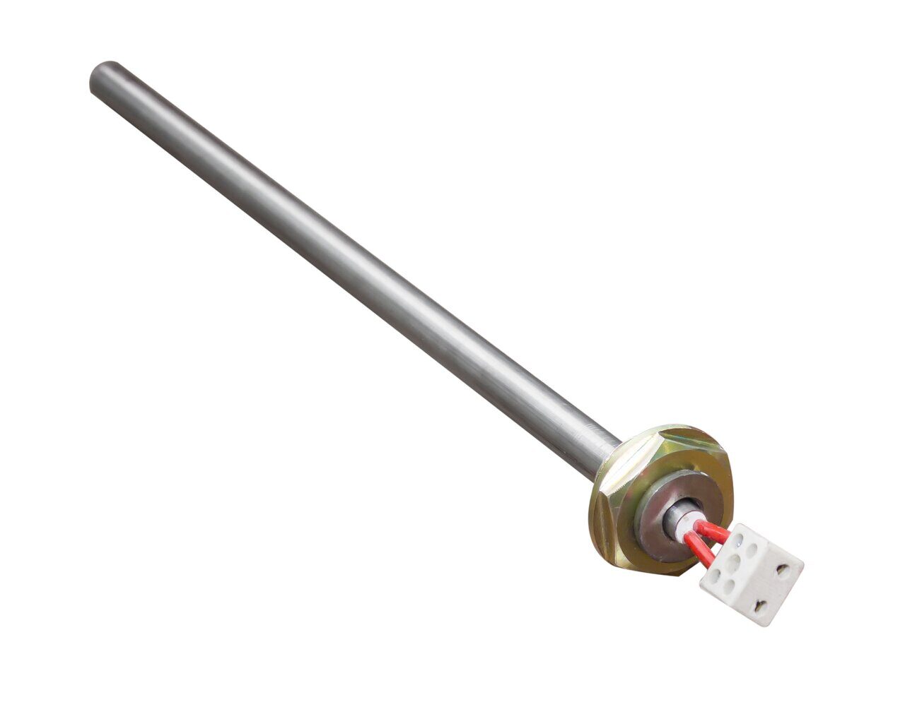 ТЭН G 1 1/2" (48 мм)(трубка нерж AISI 304 ) -400Вт, 220В, L-110мм — оригинальное фото изделия
