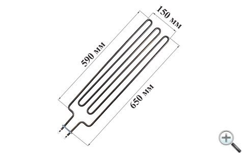 ТЭН Harvia ZSE-259 3000Вт/230В — дополнительное фото / маркировка
