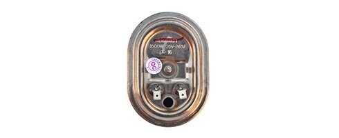 Тэн из нержавеющей стали 1,5 кВт/220 В, код 65150049 — габаритный чертёж и характеристики