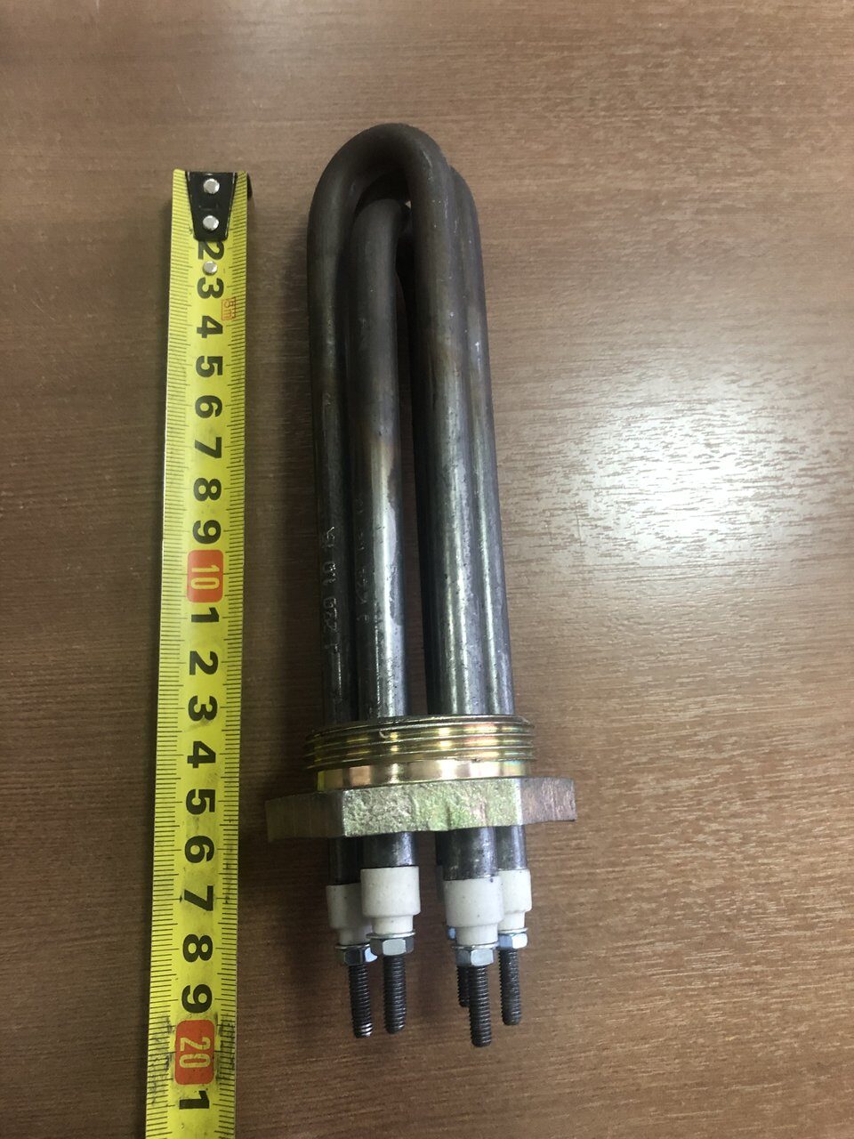 ТЭНБ-3,0кВт(G1 1/2" ТЭН34А10/1 J 220) L=160мм (длина) — габаритный чертёж и характеристики
