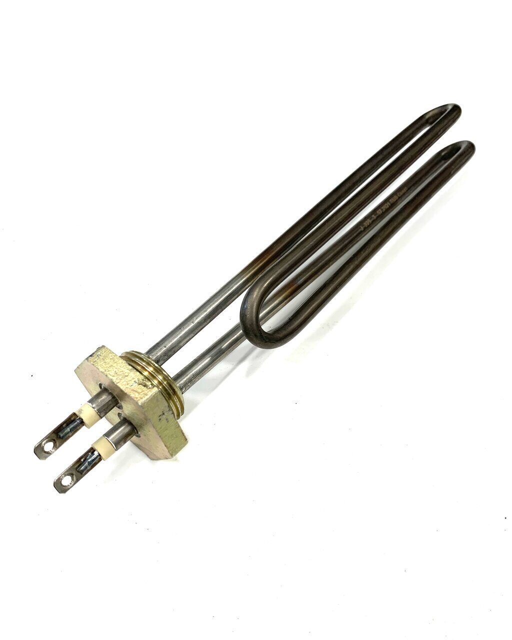 ТЭНБ 4,0 кВт (G1 1/4" ТЭН 90А 8/4,0 J 220 ф.10. т/р)L=30см(длина) — габаритный чертёж и характеристики