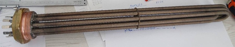 ТЭН 5*220V ~ 10kW ТЭН 5*220V ~ 10kW
