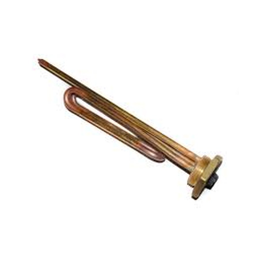 Тэн гнутый МЕДНЫЙ 2000W на гайке 1 1/4" (Ø42мм) / L=195мм + с терморегулятором (в комплекте) SİNAN, Турция Тэн гнутый МЕДНЫЙ 2000W на гайке 1 1/4" (Ø42мм) / L=195мм + с терморегулятором (в комплекте) SİNAN, Турция