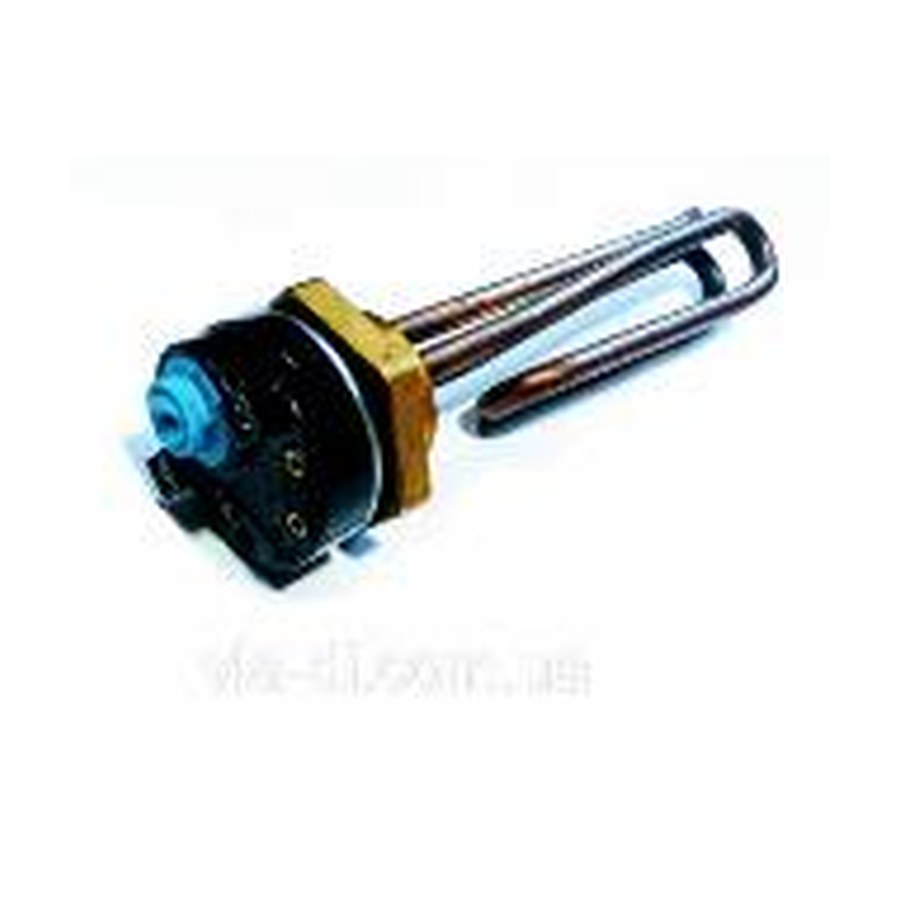 Тэн гнутый НЕРЖАВЕЙКА, НА ЛАТУННОМ ФЛАНЦЕ 2000W на гайке 1 1/4" (Ø42мм) / L=195мм + с терморегулятором (в комплекте) SİNAN, Турция Тэн гнутый НЕРЖАВЕЙКА, НА ЛАТУННОМ ФЛАНЦЕ 2000W на гайке 1 1/4" (Ø42мм) / L=195мм + с терморегулятором (в комплекте) SİNAN, Турция