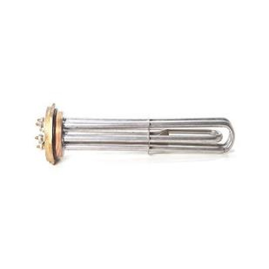 Блок ТЭН прямой 12000 W (220/380 V) на резьбе 2,5" (72мм) из нержавейки / L=340мм SİNAN, Турция Блок ТЭН прямой 12000 W (220/380 V) на резьбе 2,5" (72мм) из нержавейки / L=340мм SİNAN, Турция