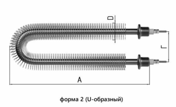 ЭЛЕКТРОНАГРЕВАТЕЛЬ ТРУБЧАТЫЙ ОРЕБРЕННЫЙ 4725W НЕРЖАВЕЮЩАЯ СТАЛЬ 2940MM, 310MM 220В ЭЛЕКТРОНАГРЕВАТЕЛЬ ТРУБЧАТЫЙ ОРЕБРЕННЫЙ 4725W НЕРЖАВЕЮЩАЯ СТАЛЬ 2940MM, 310MM 220В