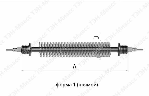 Тэн воздушный, оребренный Тэн воздушный, оребренный