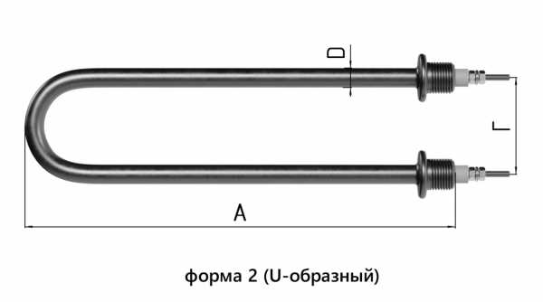 Нагревательный злемемт пищеварного котла Р=2,0 кВт: U=220v U-образный, с гайками, шайбами, поронитовыми прокладками Нагревательный злемемт пищеварного котла Р=2,0 кВт: U=220v U-образный, с гайками, шайбами, поронитовыми прокладками
