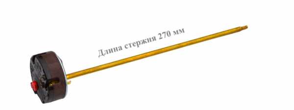 Термостат стержневой RTM, 15A, 40-80°С, 275мм, Термостат стержневой RTM, 15A, 40-80°С, 275мм,