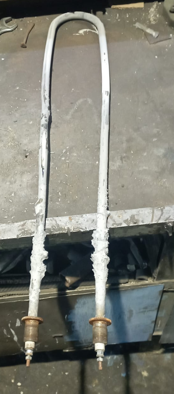 Тэн водяной из нержавейки 220 В, 0,75 кВт, длина 750 мм ,д 12,5-13, мм., U - образный Тэн водяной из нержавейки 220 В, 0,75 кВт, длина 750 мм ,д 12,5-13, мм., U - образный