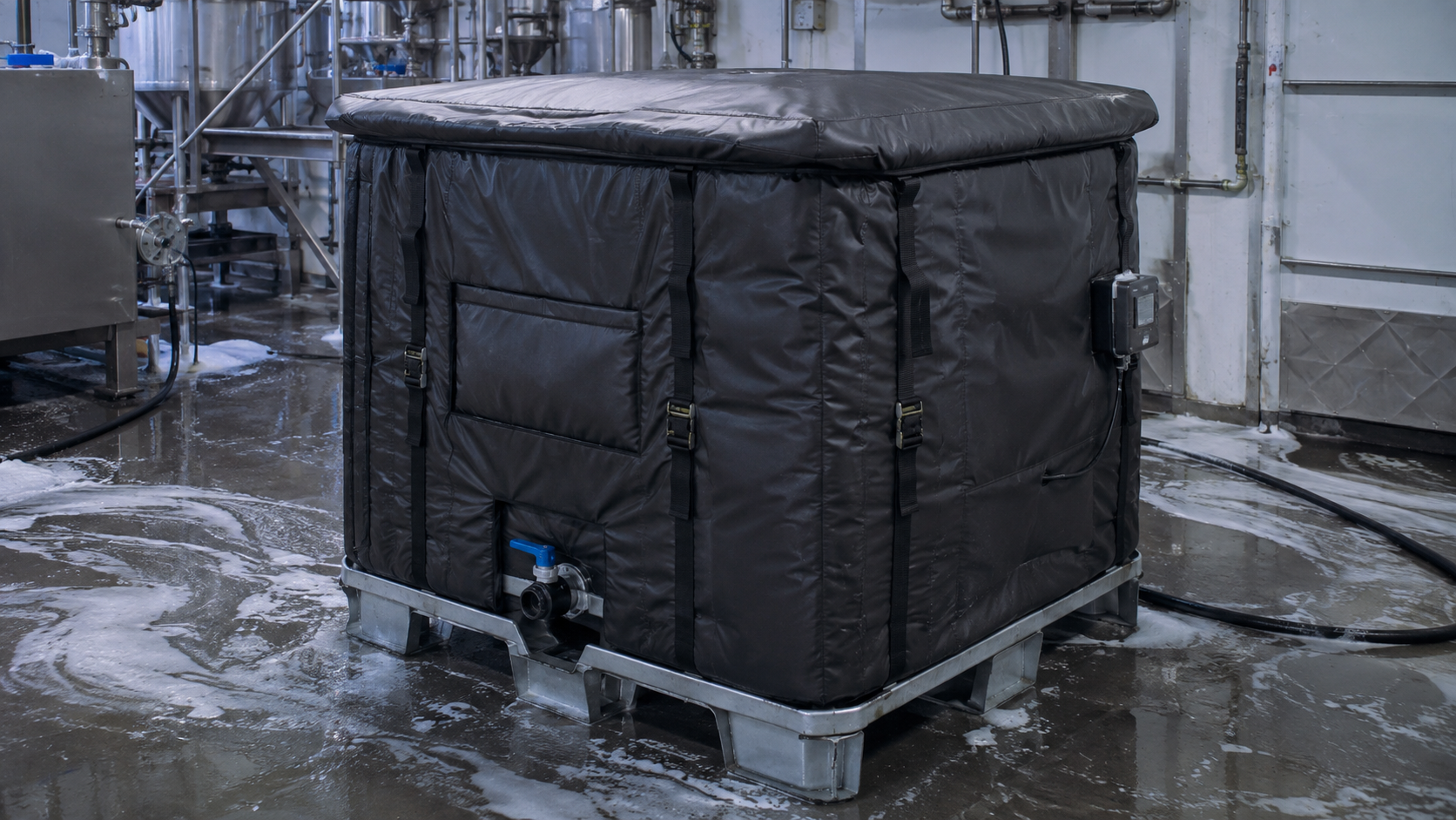 Новый чехол для IBC греет до 60 °C: предел выбран ради продукта, а не ради рекорда