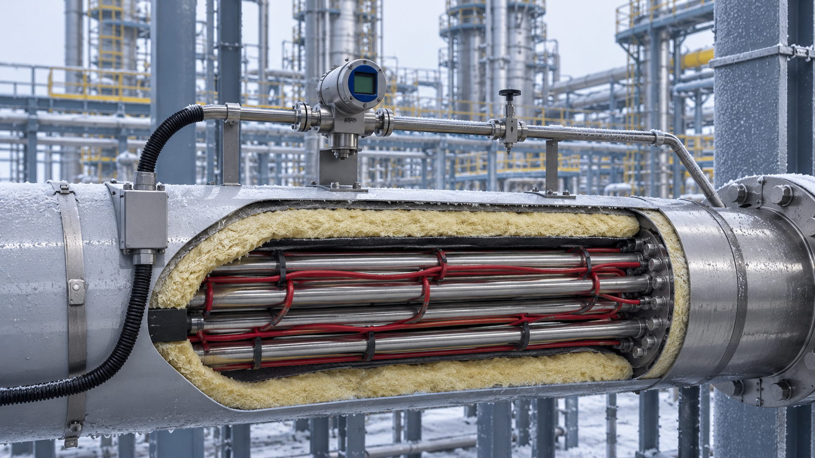 Трубный пучок с heat tracing: слабое звено переносится с кабеля на всю сборку