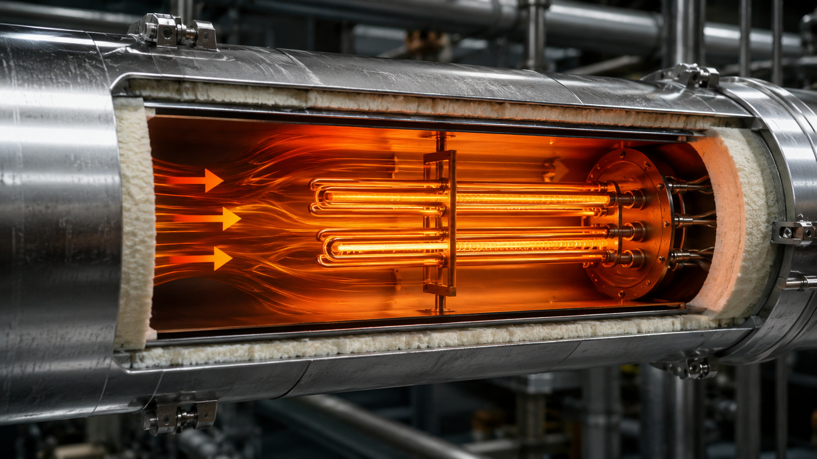 Прямой нагрев газа до 1100 °C: что Kanthal Flow Heater меняет в расчёте воздухонагревателя