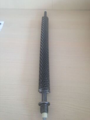 ТЭНР 80B 13/2.5 O 220 Ф1 со штуцером G1/2”с одной стороны — трубчатый электронагреватель, фото