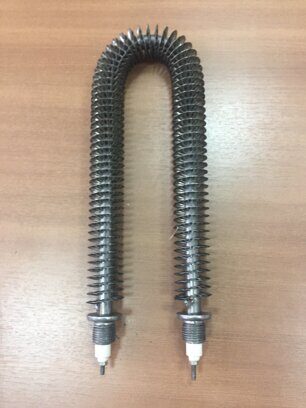 ТЭН 105А13/1,8 О ф2 оребренный штуц 1/2" — фото