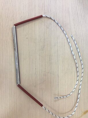 Тэн патронный 7x100mm 150W 55V выводы с двух сторон — фото