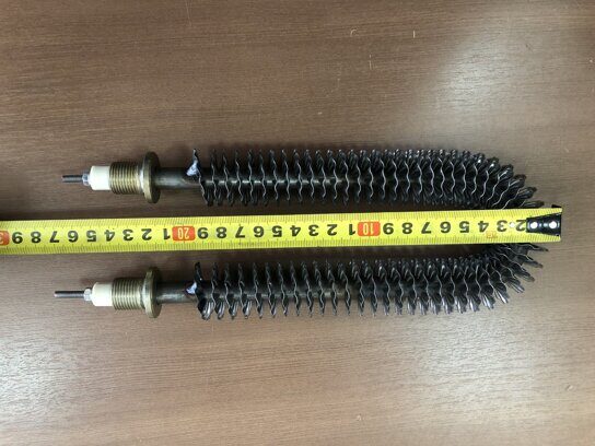 ТЭНР 46А10/0,8 Т 220 R24 ф2 штуц 1/2 " — трубчатый электронагреватель, фото